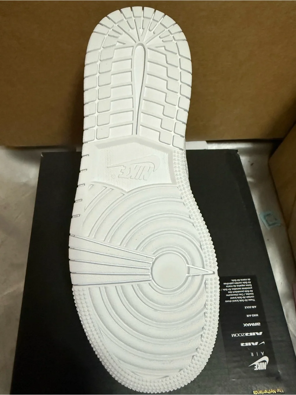 Jordan Men’s White and Gray Low-Top Sneakers